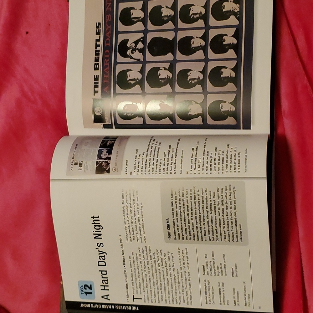 Best Selling Albums Of All Time Book NWT
